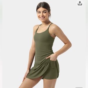 NWT HALARA Green Exercise Dress